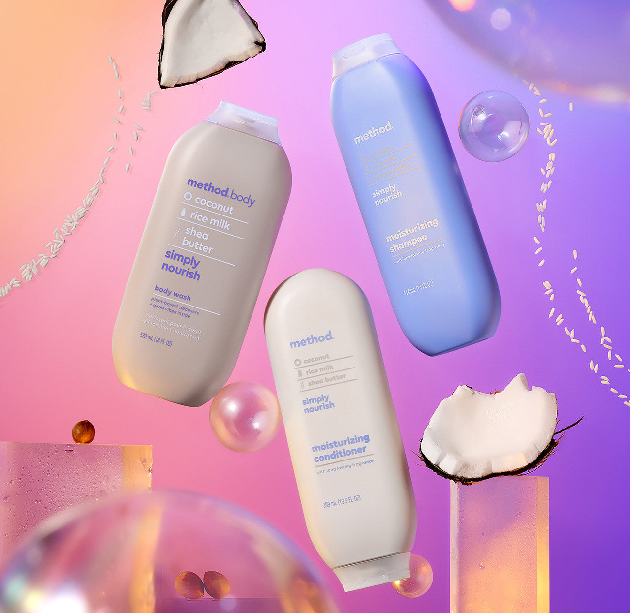 body + hair bundle - simply nourish. 62.15 oz