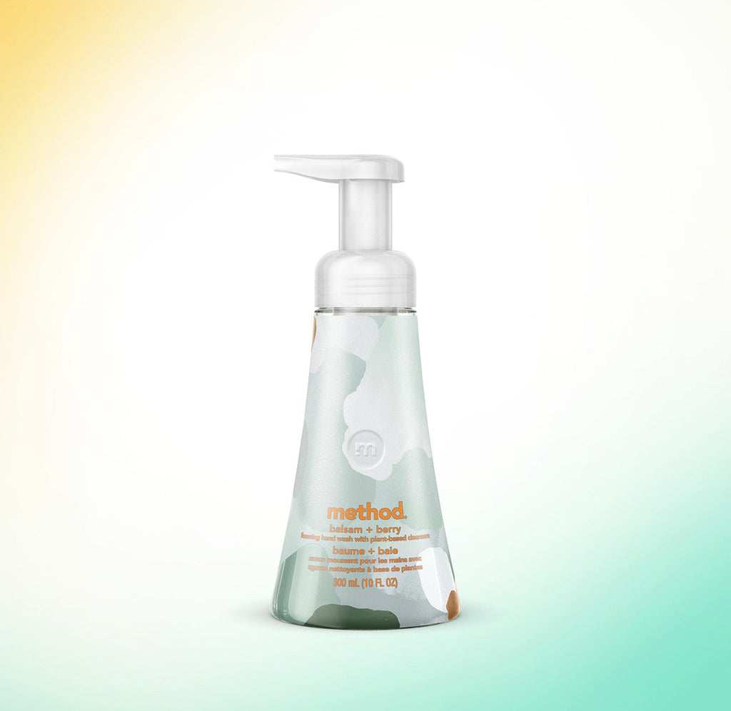 foaming hand wash - balsam + berry. 10 fl oz