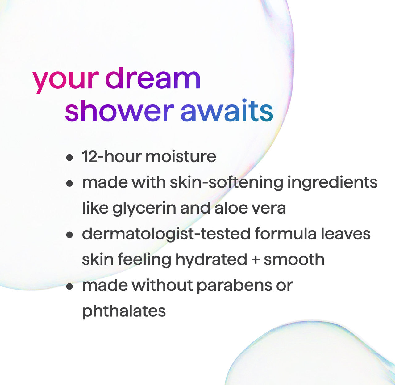 dream foam | foaming body wash - jasmine + sandalwood. 13.5 fl oz