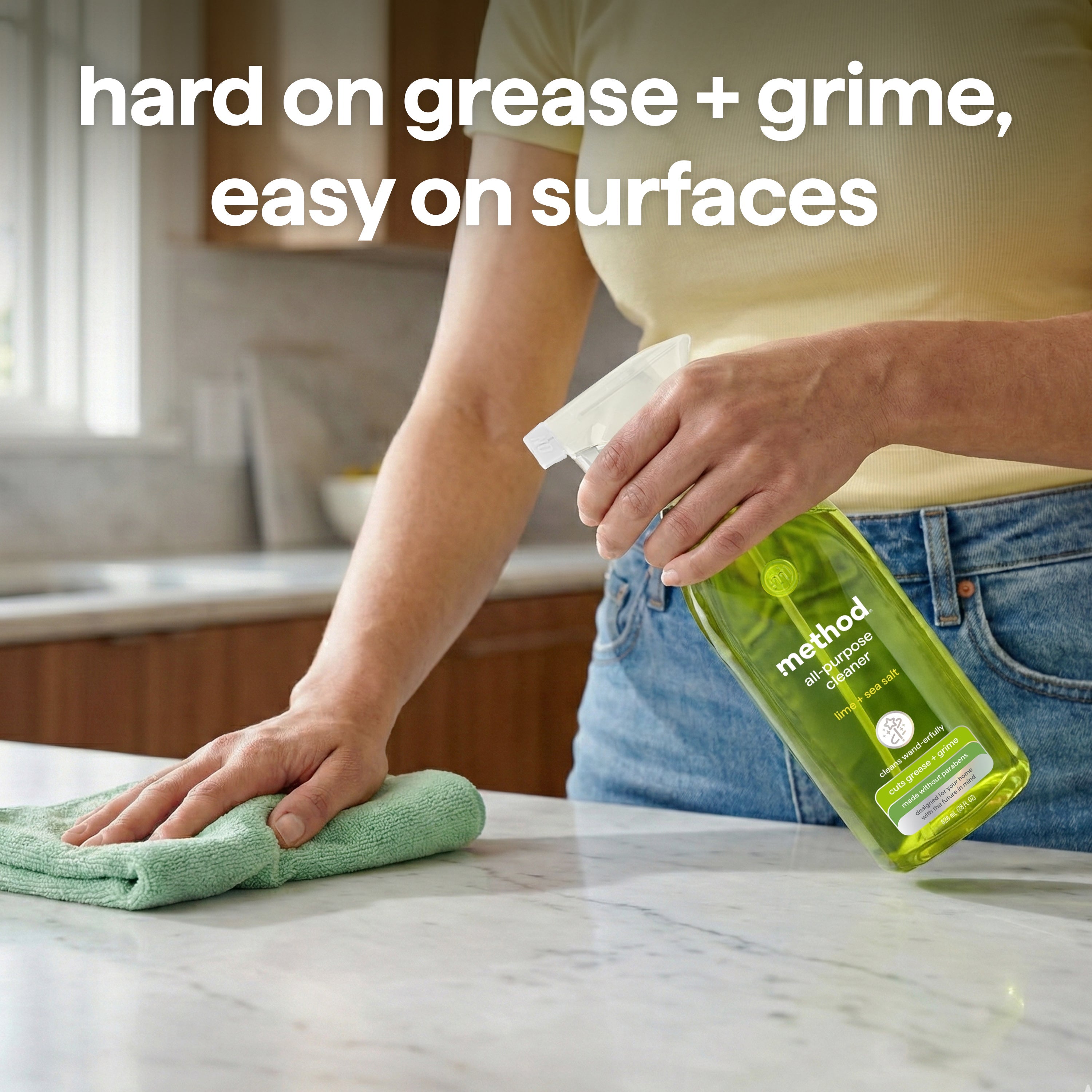 all-purpose cleaner - lime + sea salt. 28 fl oz