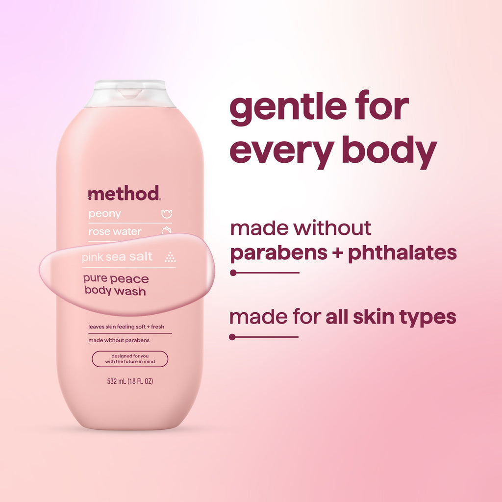 body wash - pure peace. 18 fl oz