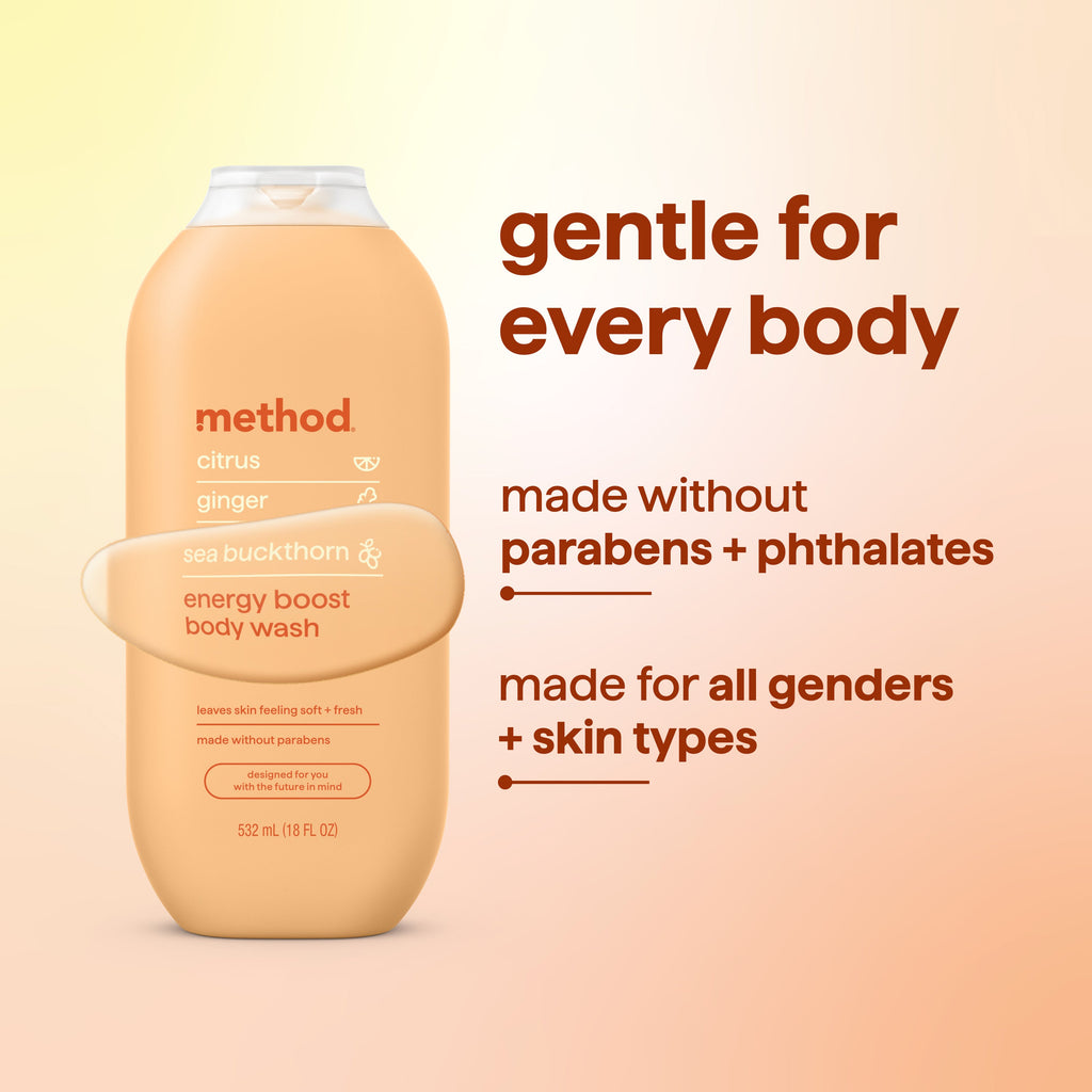 body wash - energy boost. 18 fl oz