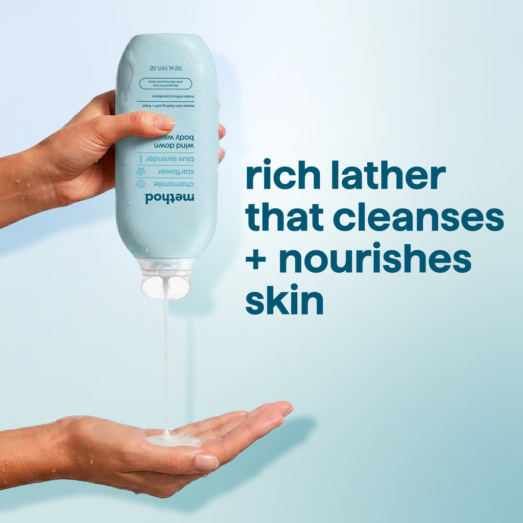 body wash - wind down. 18 fl oz