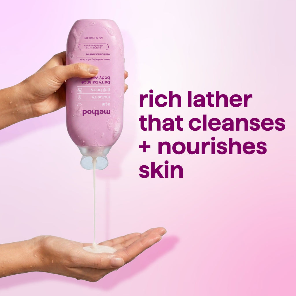 body wash - berry balance. 18 fl oz