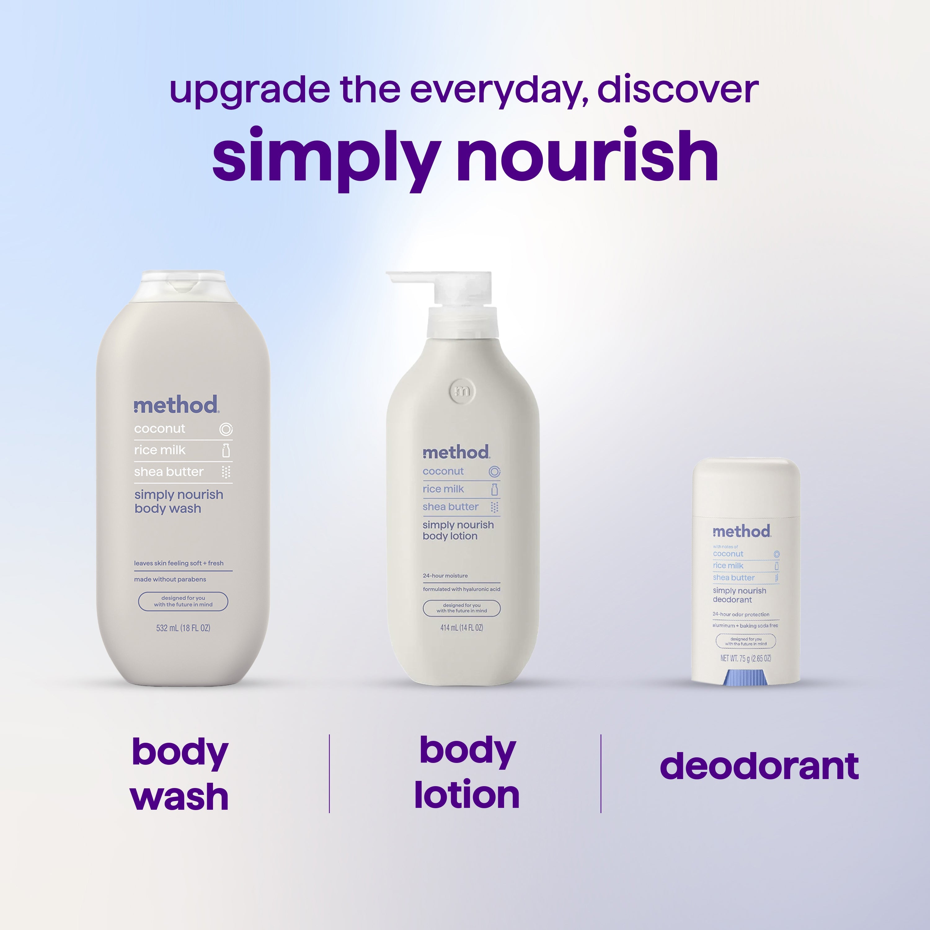 deodorant - simply nourish. 2.65 oz