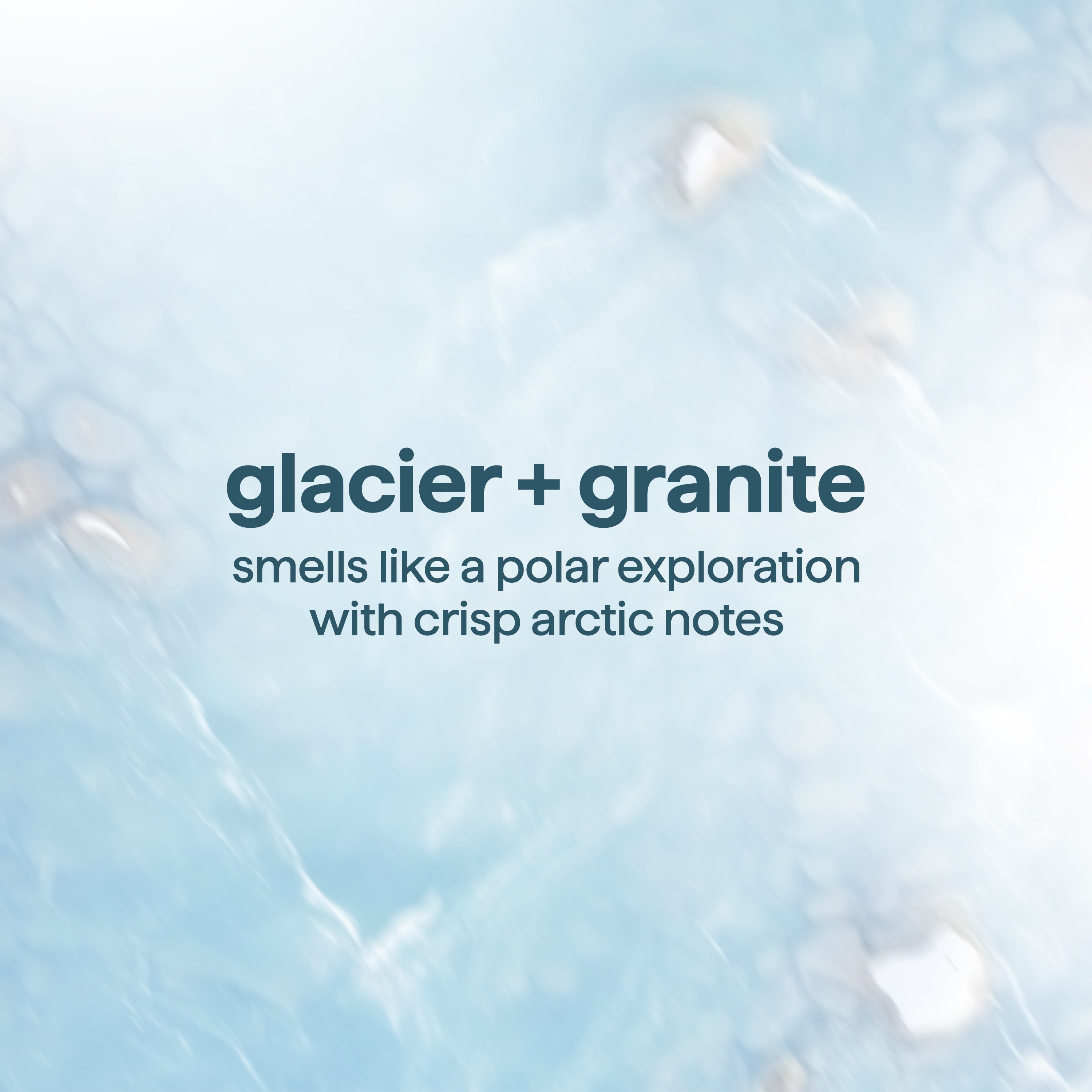 body lotion - glacier + granite. 14 fl oz