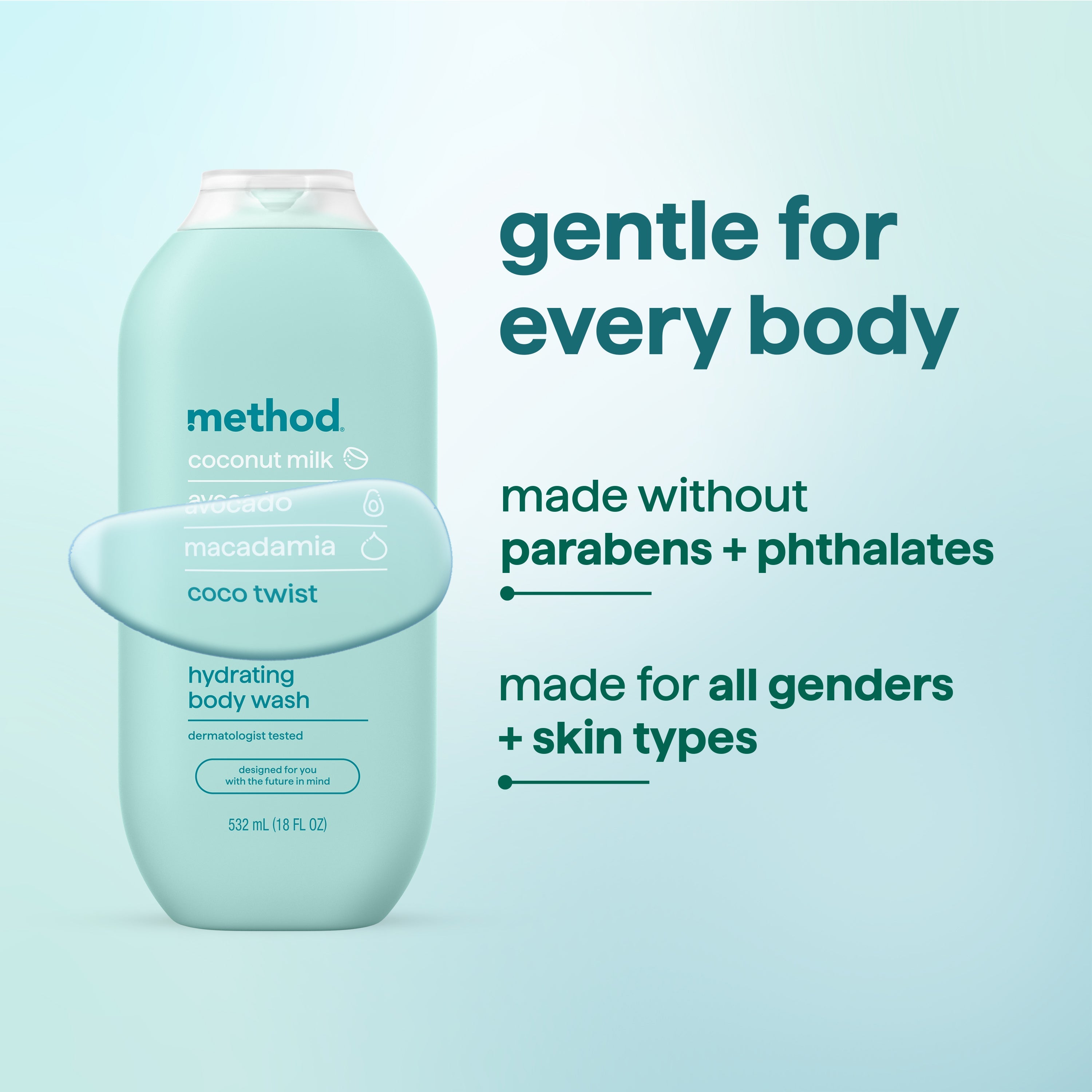 hydrating body wash - coco twist. 18 fl oz