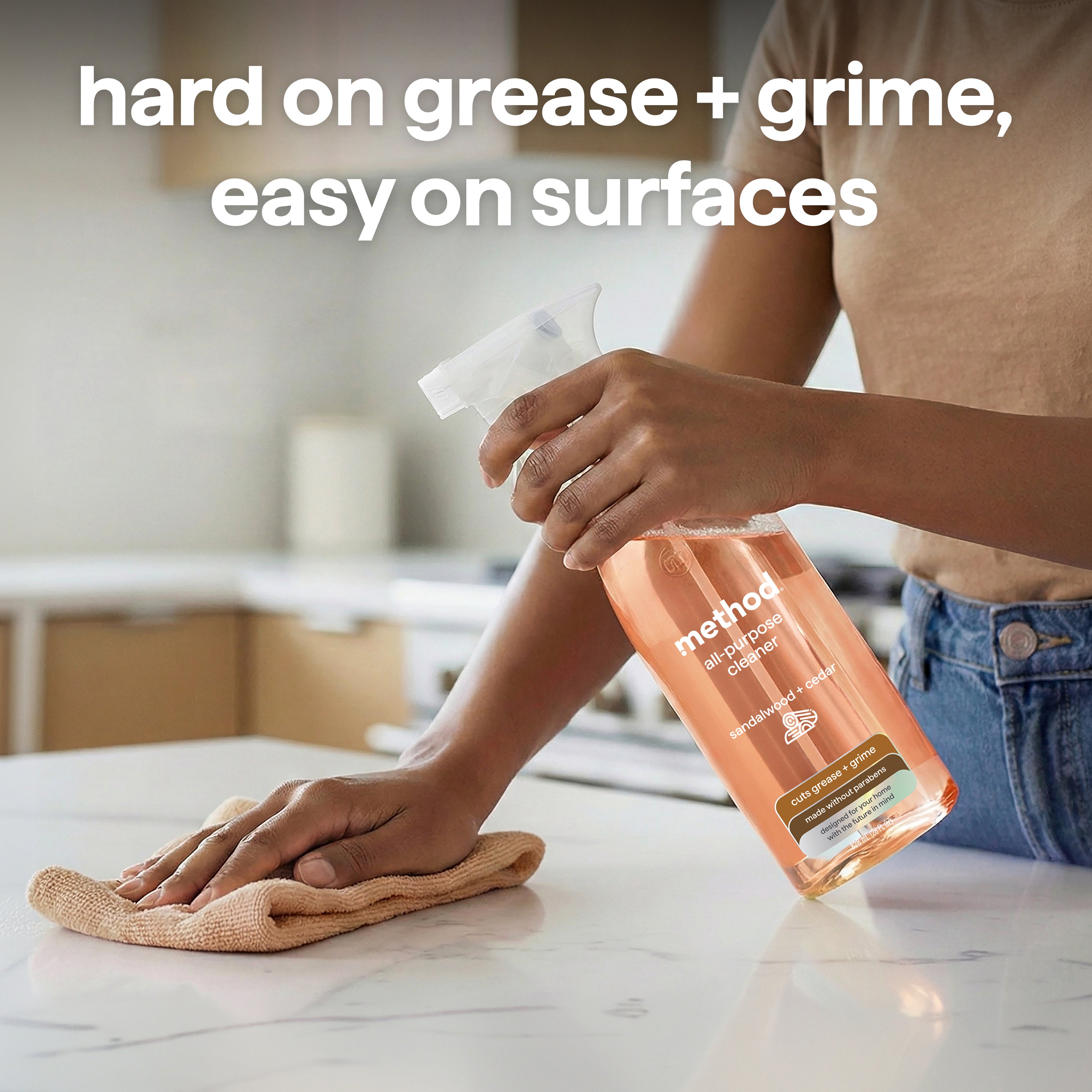 all-purpose cleaner - Sandalwood + Cedar. 28 fl oz
