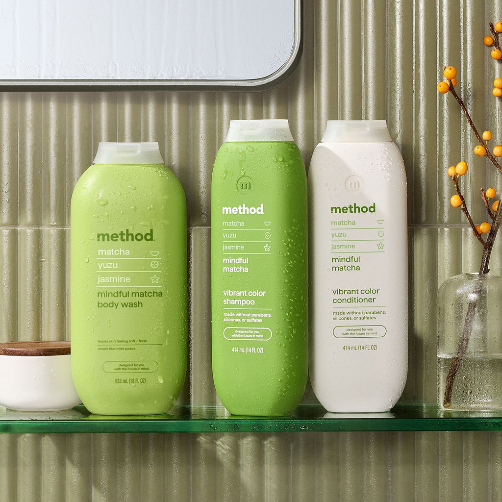 vibrant color conditioner - mindful matcha. 13.5 fl oz
