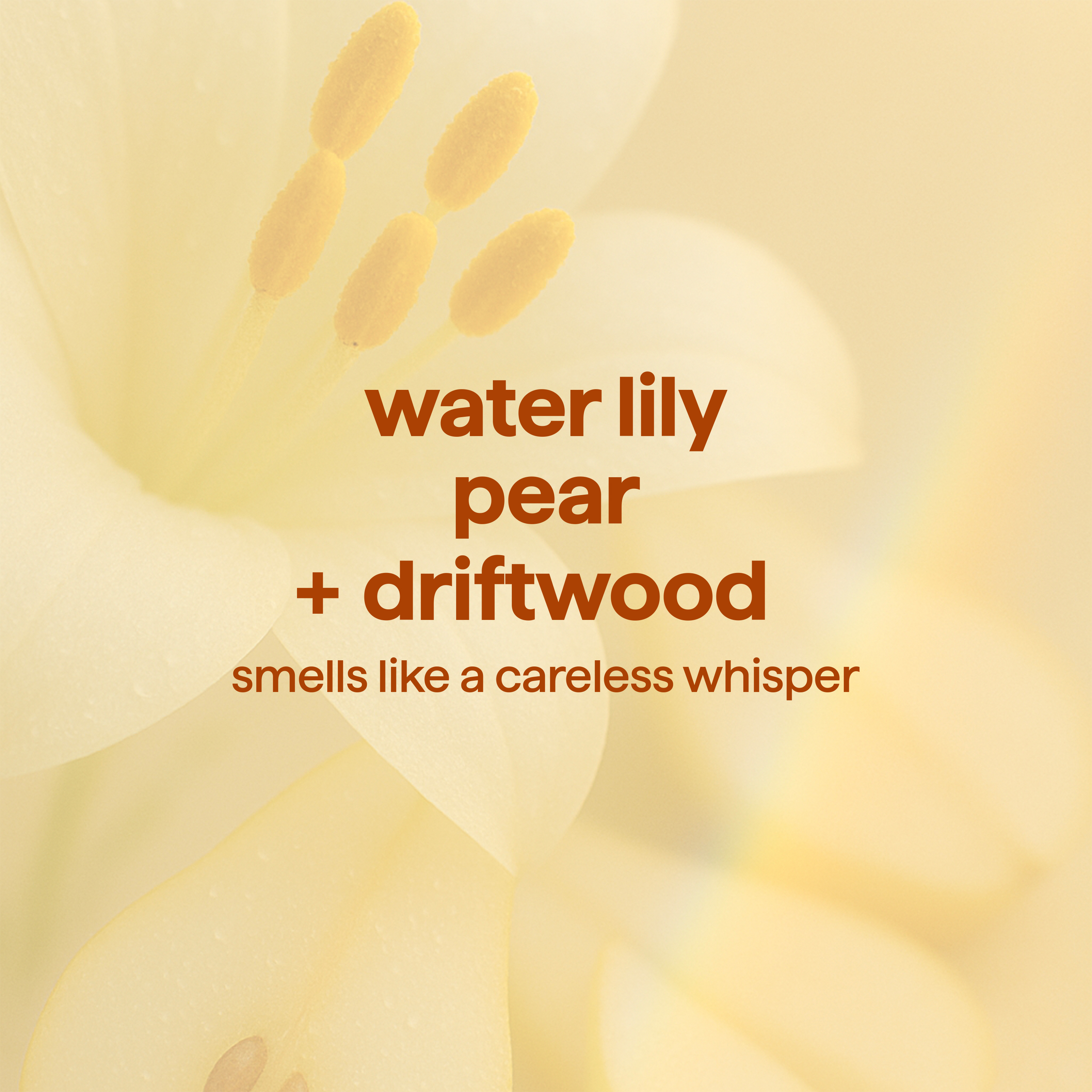 body wash - whispering lily. 18 fl oz