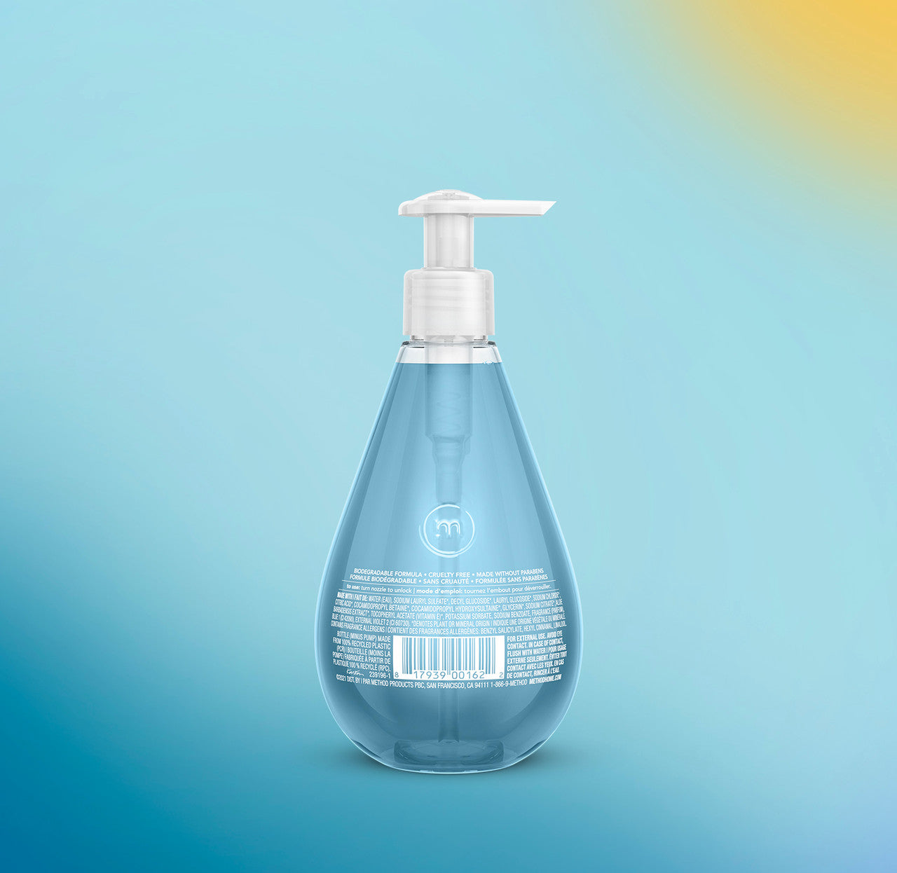 gel hand wash - sea minerals. 12 fl oz