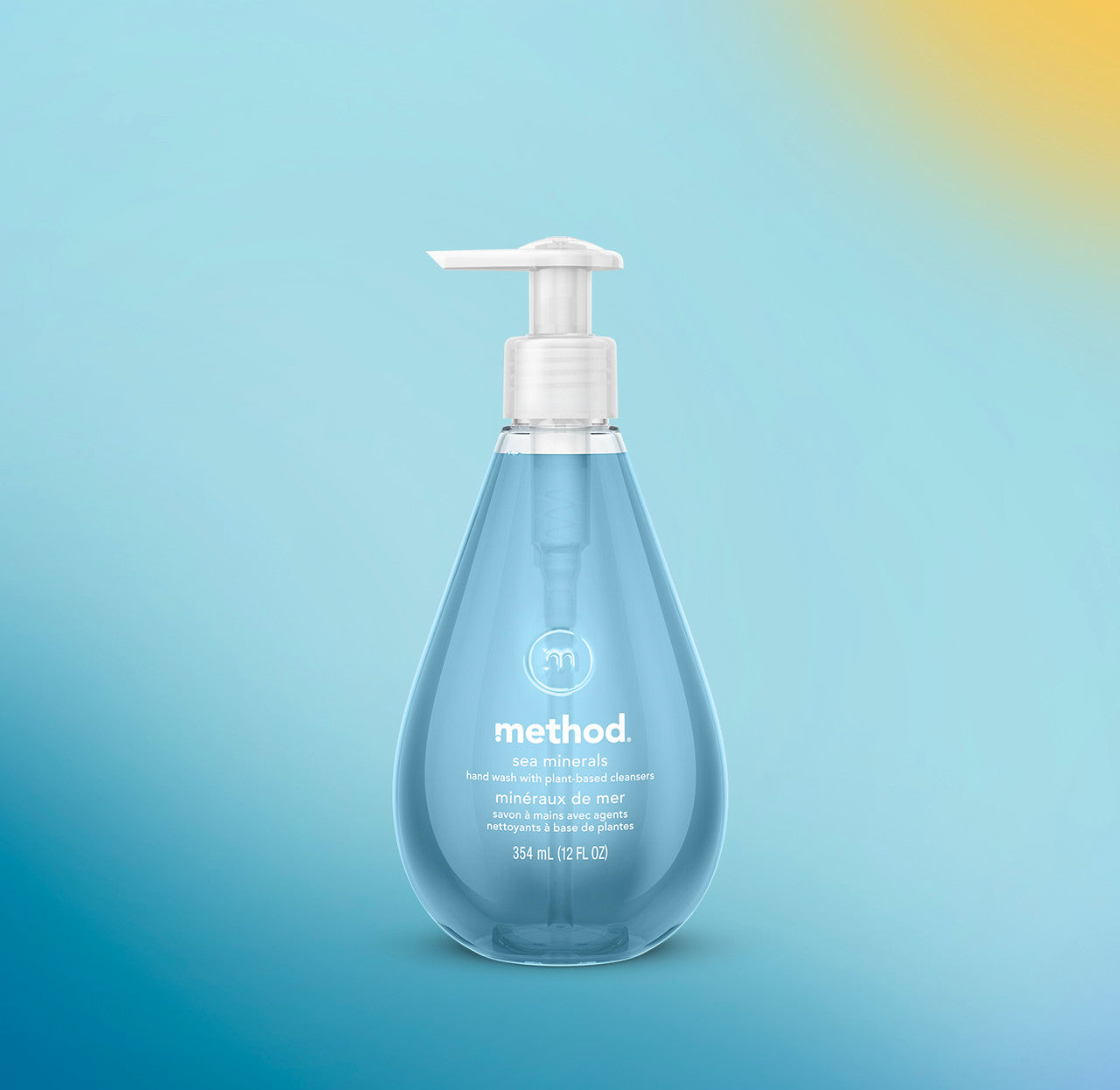 gel hand wash - sea minerals. 12 fl oz