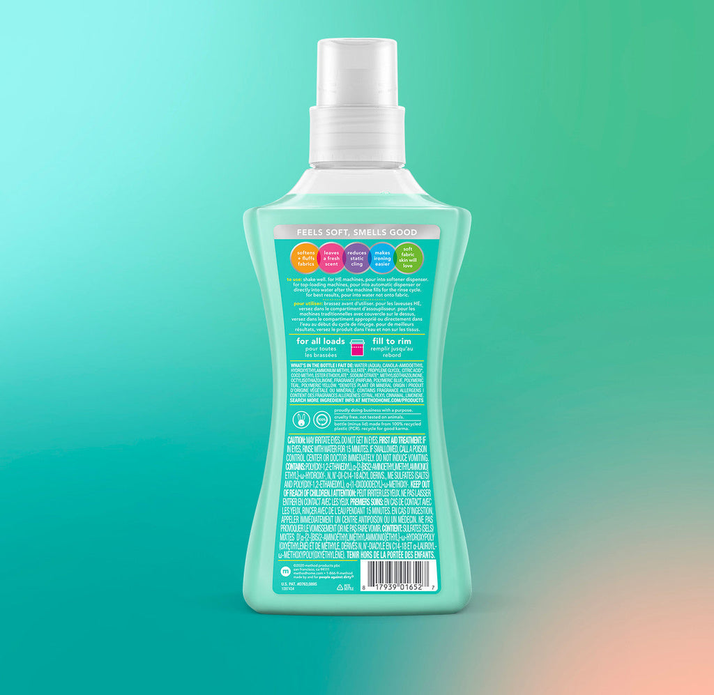 fabric softener 45 loads - beach sage. 53.5 fl oz