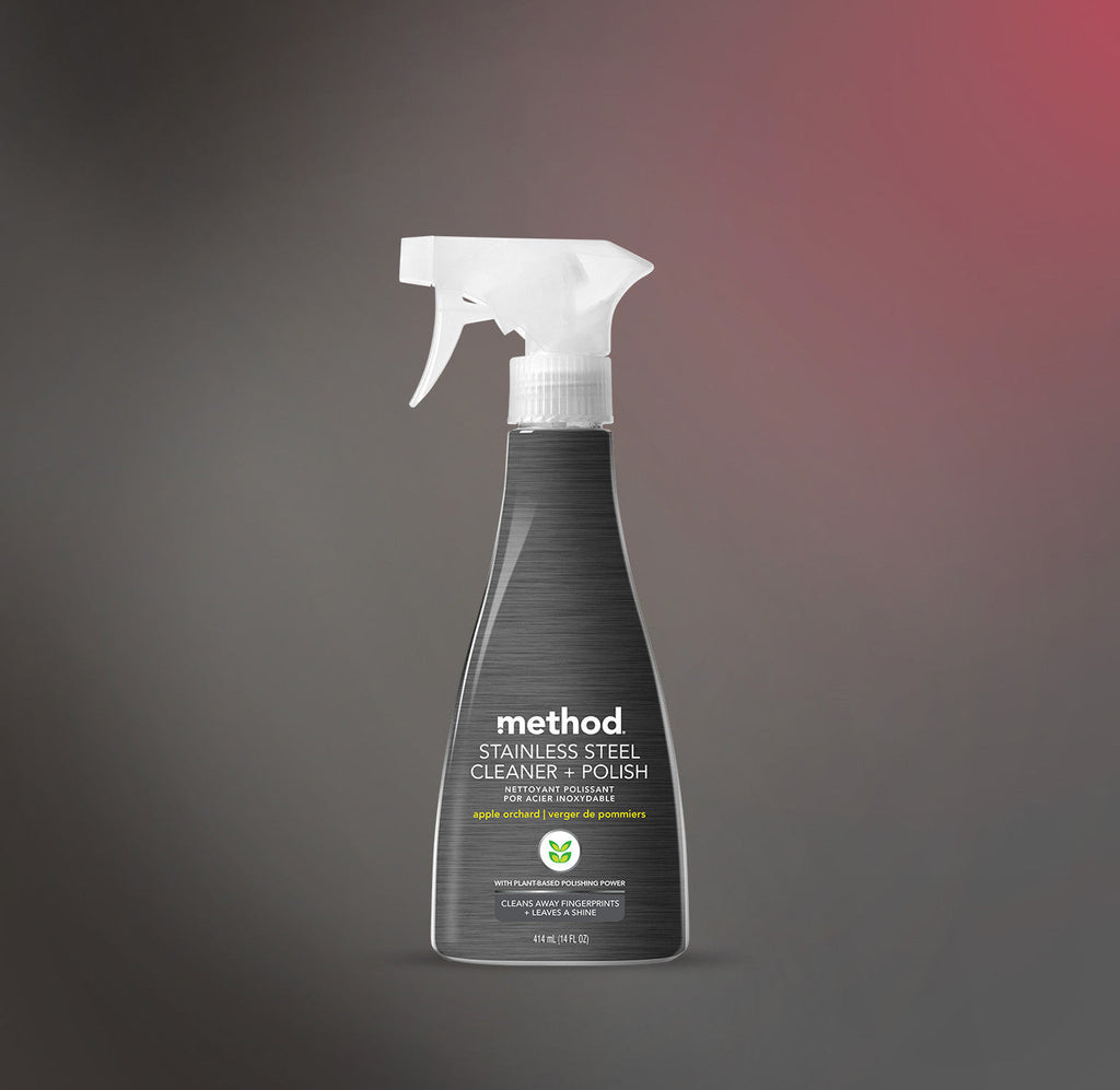 stainless steel cleaner + polish - apple orchard. 14 fl oz
