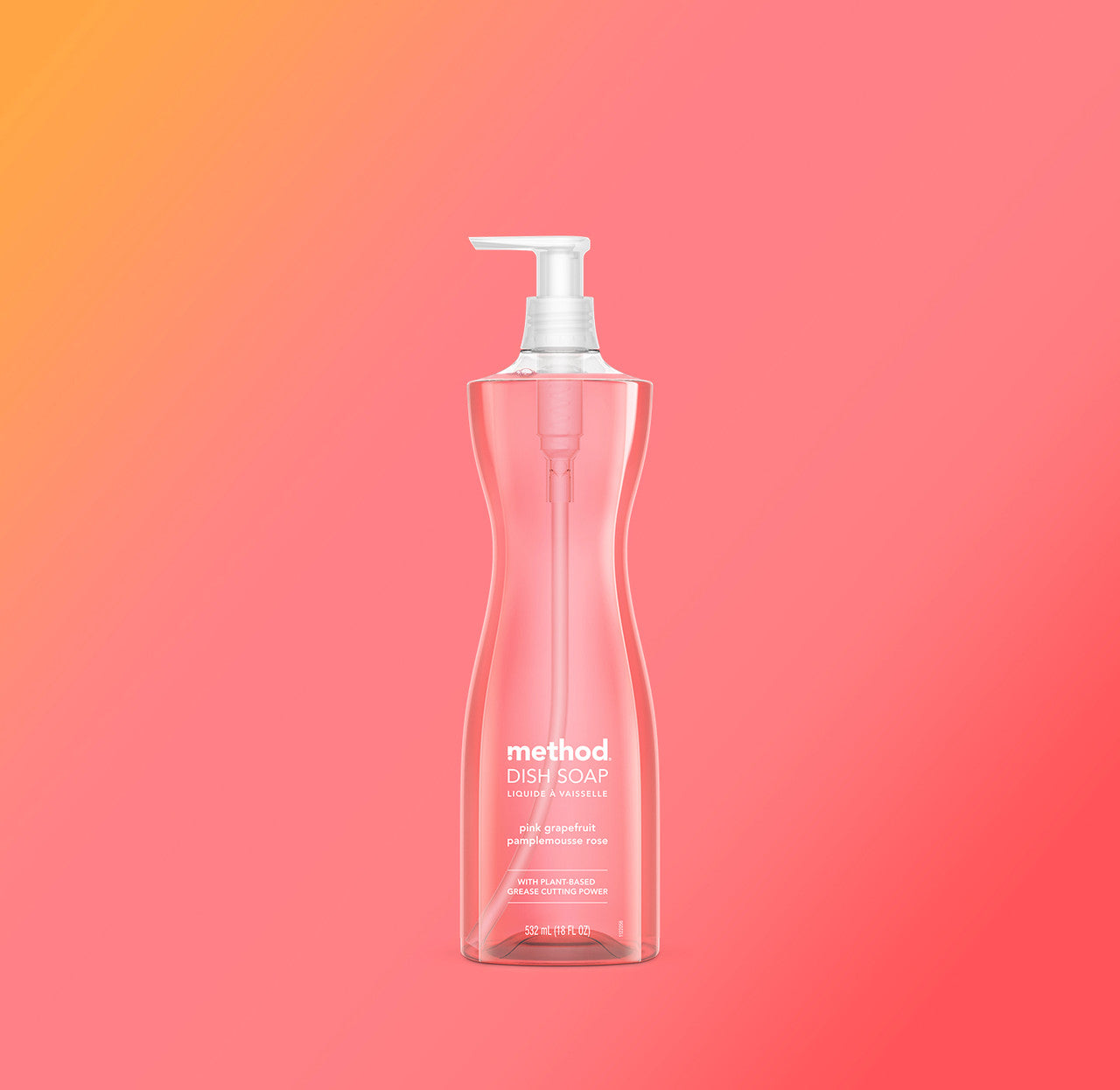 dish soap - pink grapefruit. 18 fl oz