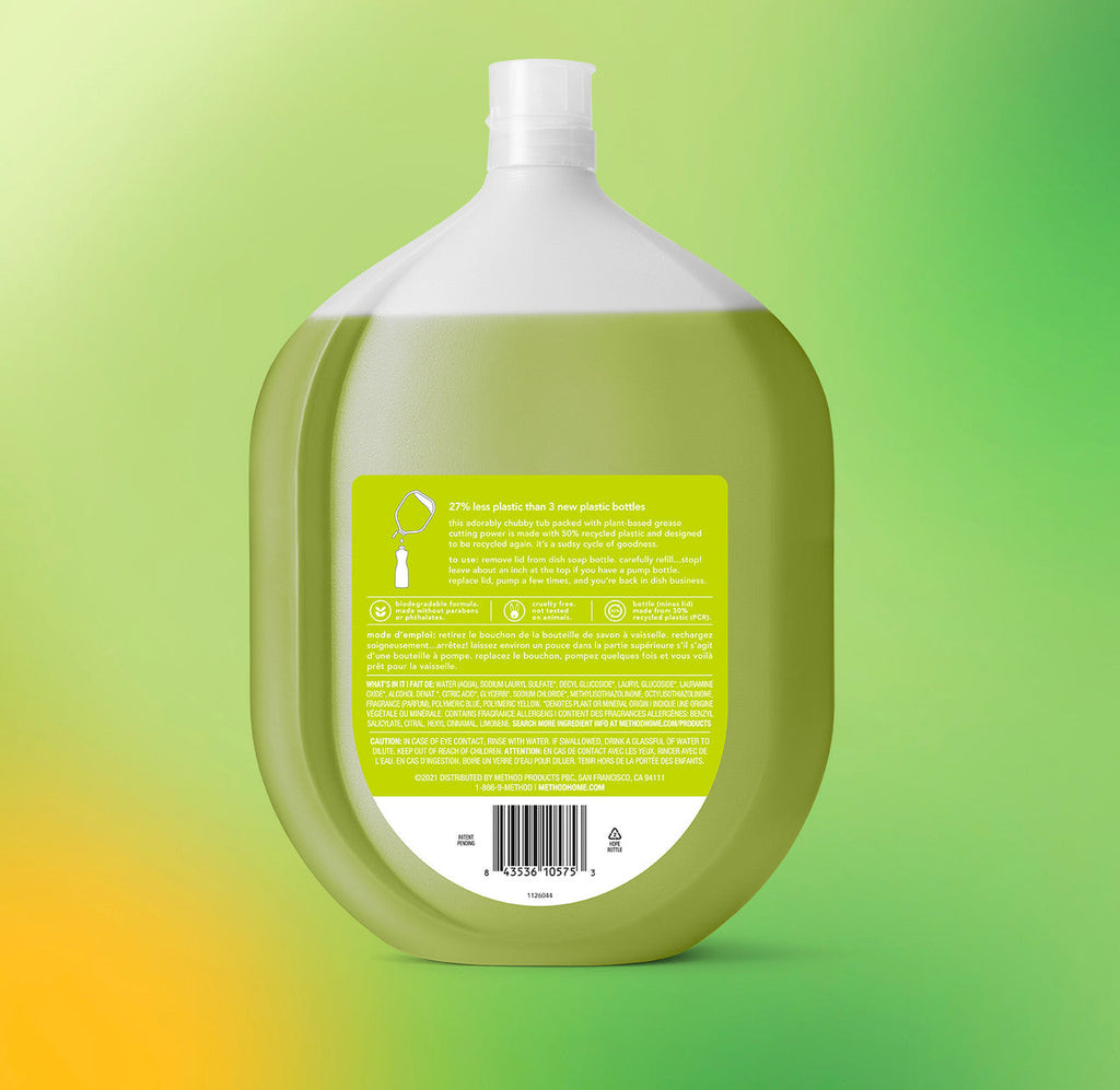 dish soap refill - lime + sea salt. 54 fl oz