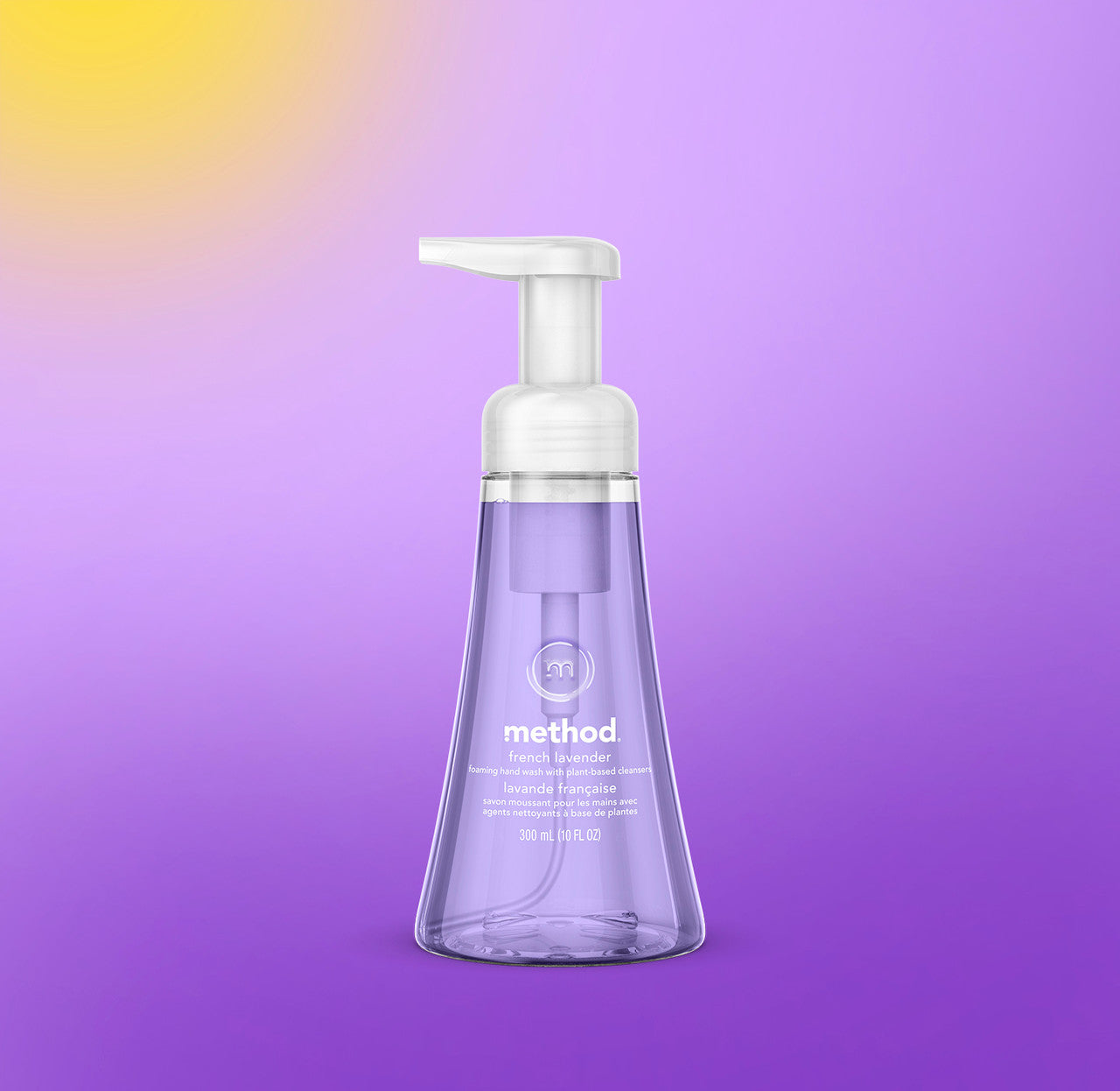 foaming hand wash - french lavender. 10 fl oz