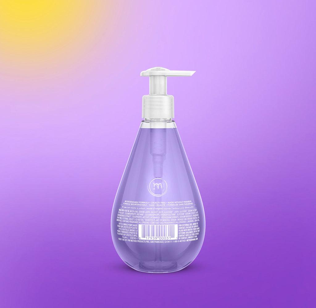 gel hand wash - french lavender. 12 fl oz
