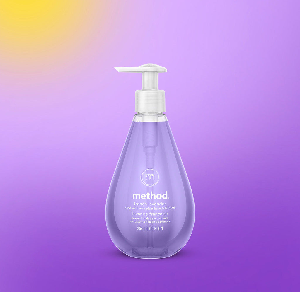 gel hand wash - french lavender. 12 fl oz