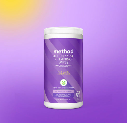 all-purpose cleaning wipes - french lavender. 70 ct