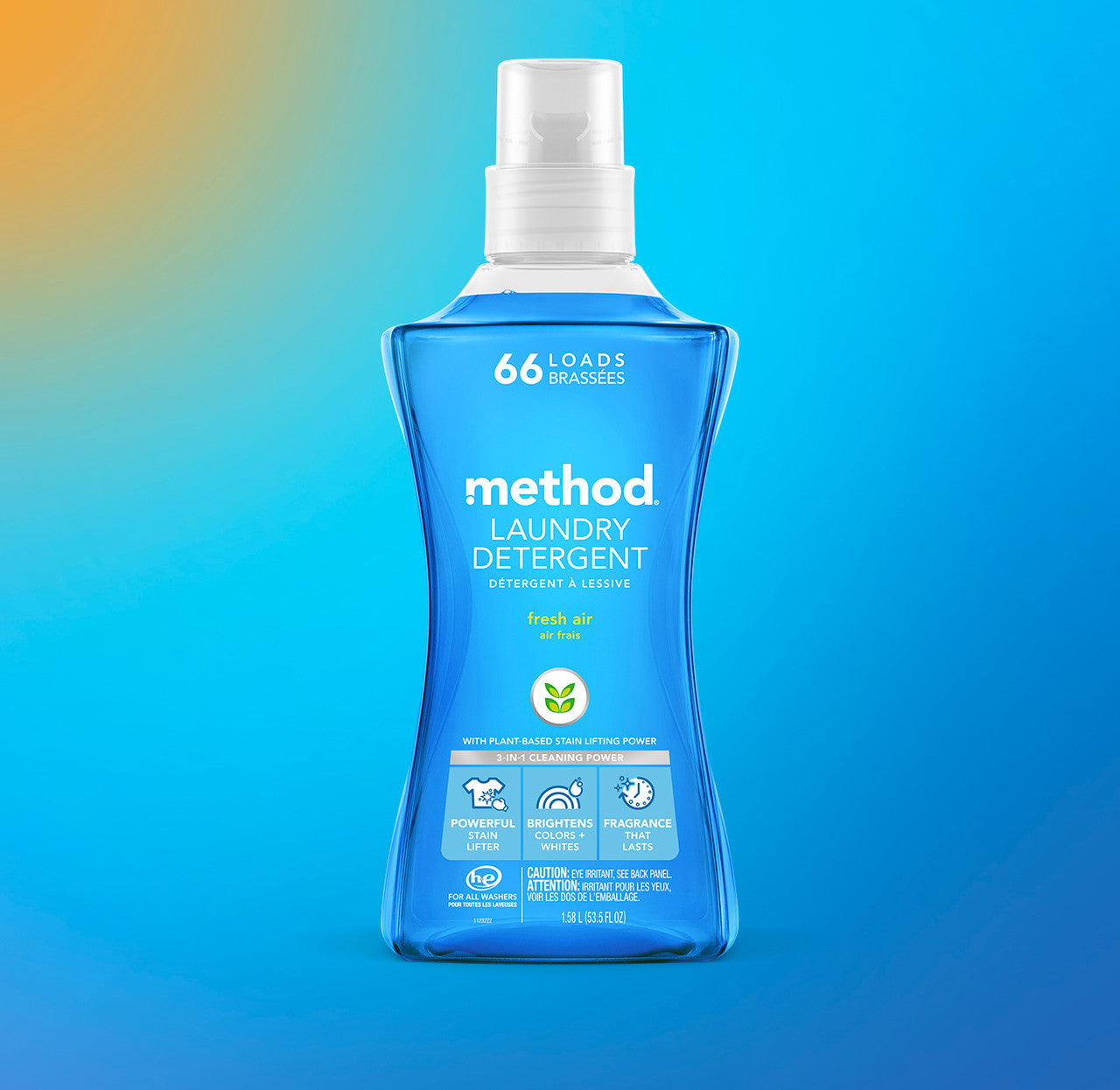 laundry detergent - fresh air. 53.5 fl oz