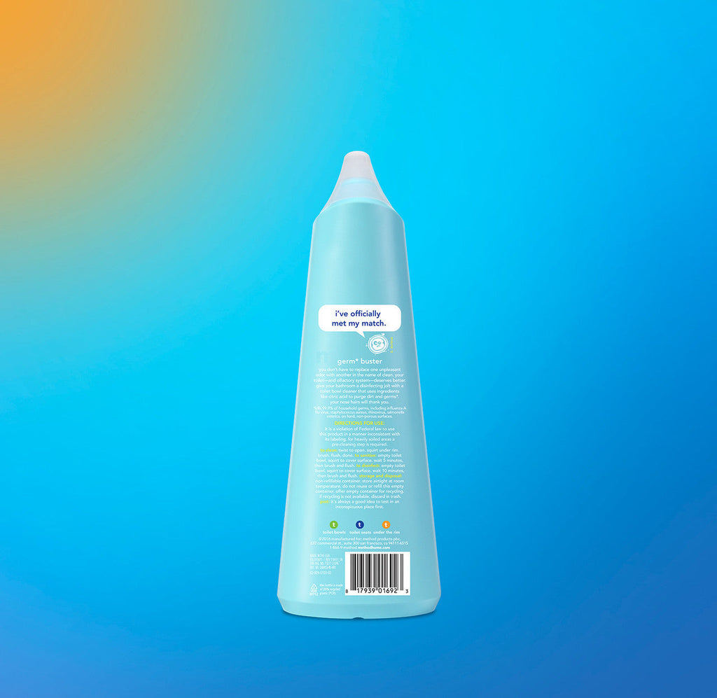 antibacterial toilet bowl cleaner - spearmint. 24 fl oz