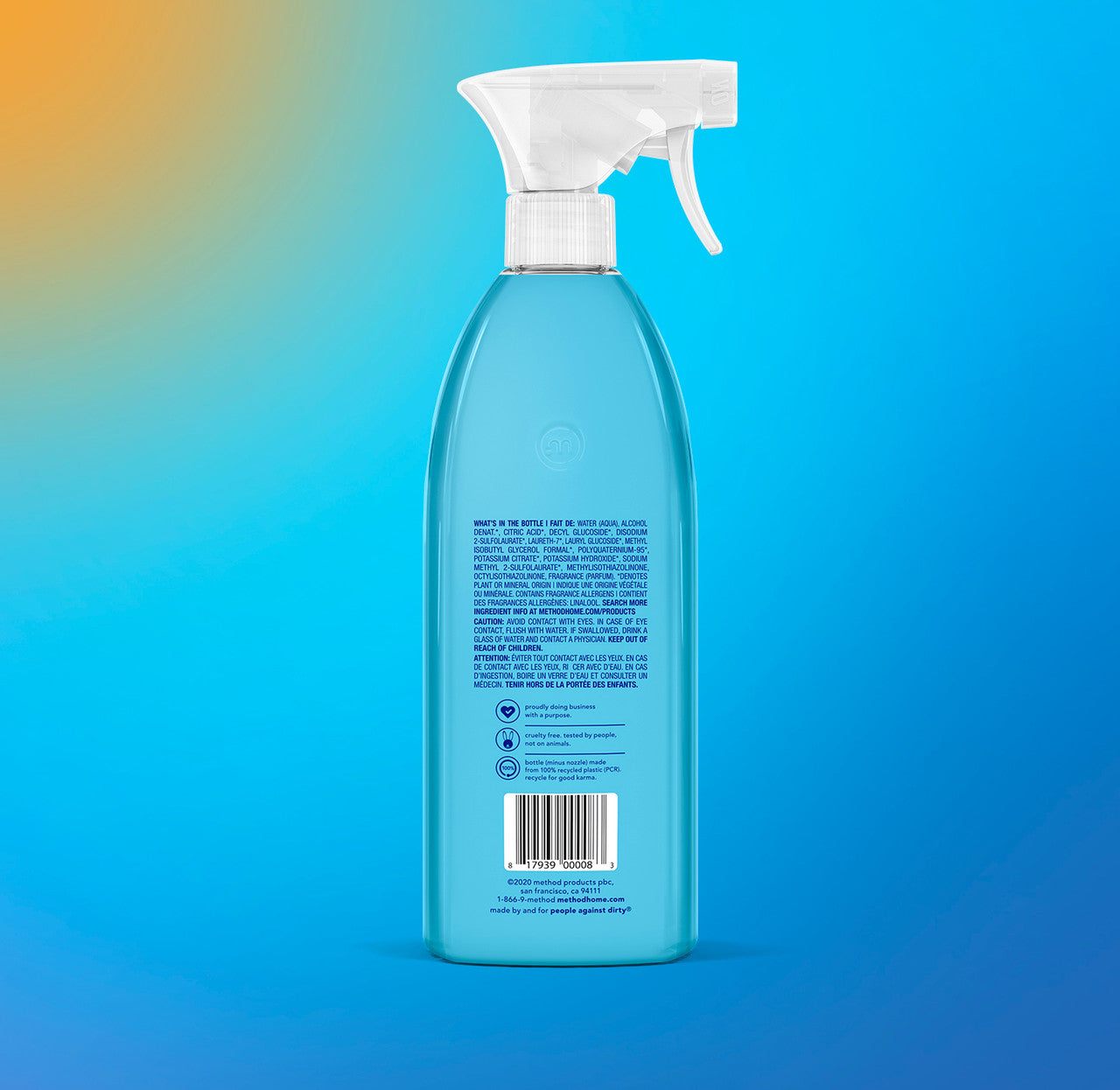 bathroom cleaner - eucalyptus mint. 28 fl oz