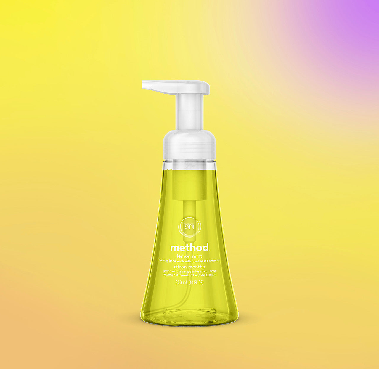 foaming hand wash - lemon mint. 10 fl oz