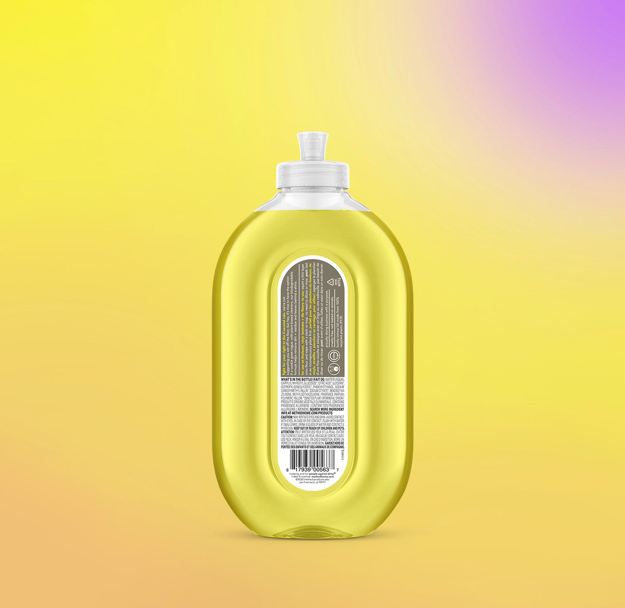 squirt + mop hard floor cleaner - lemon ginger. 25 fl oz