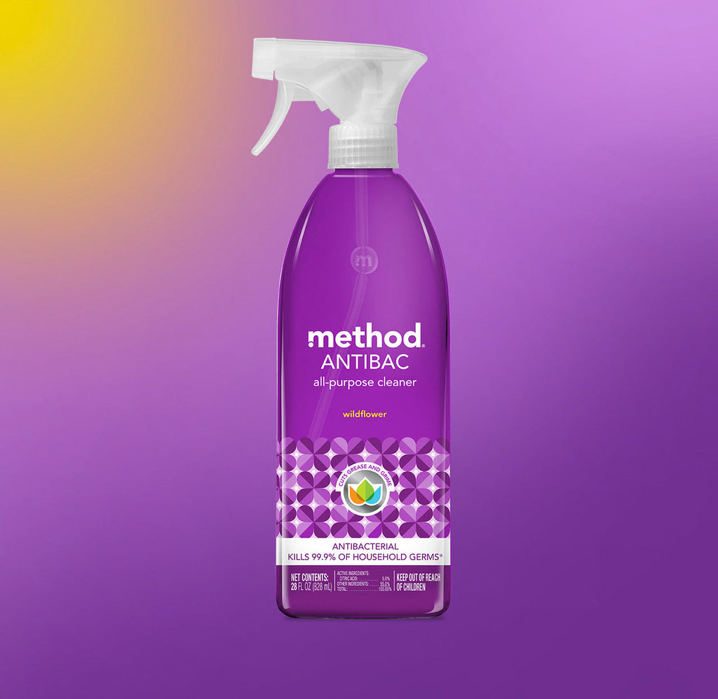 antibacterial all-purpose cleaner - wildflower. 28 fl oz