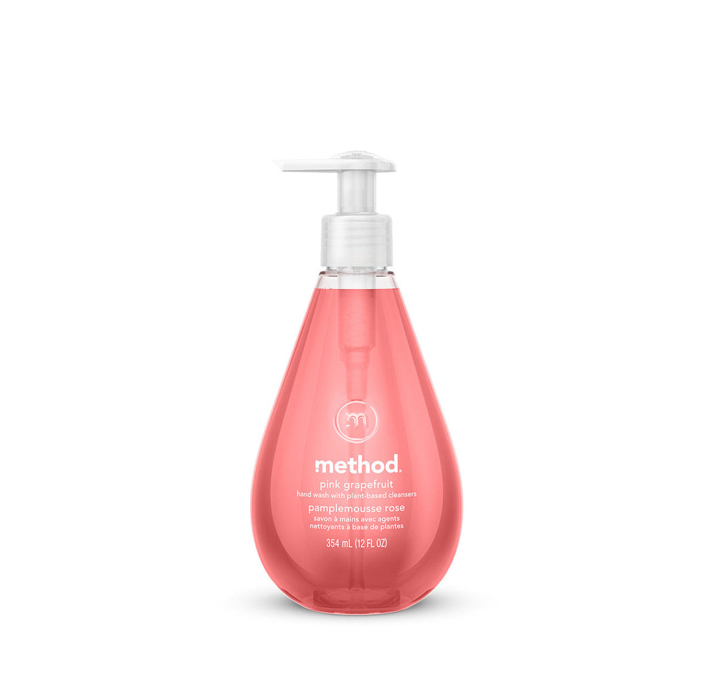 gel hand wash - pink grapefruit. 12 fl oz