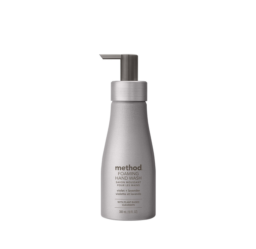 foaming hand wash - violet + lavender. 10 fl oz
