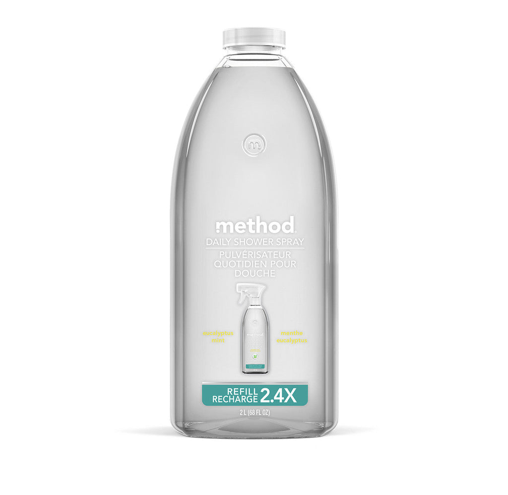 daily shower spray refill - eucalyptus mint. 68 fl oz
