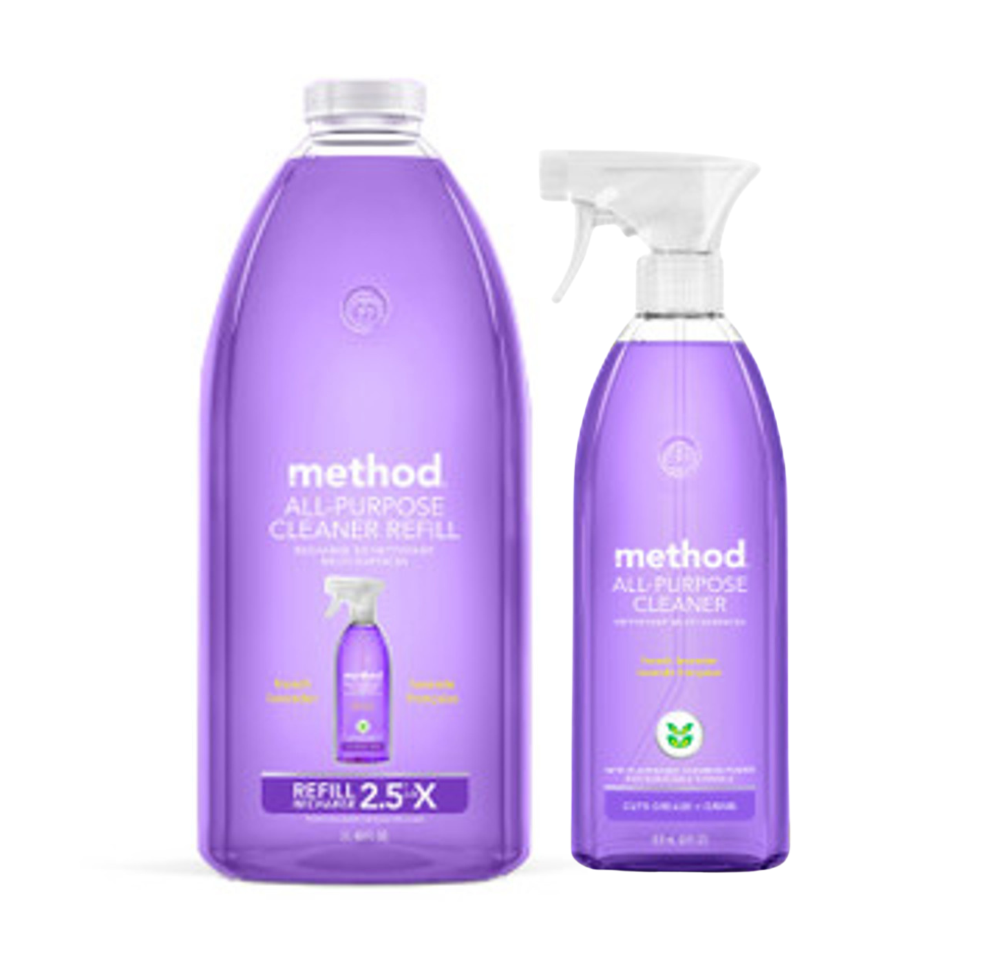 all-purpose cleaner refill set - french lavender. 96 fl oz