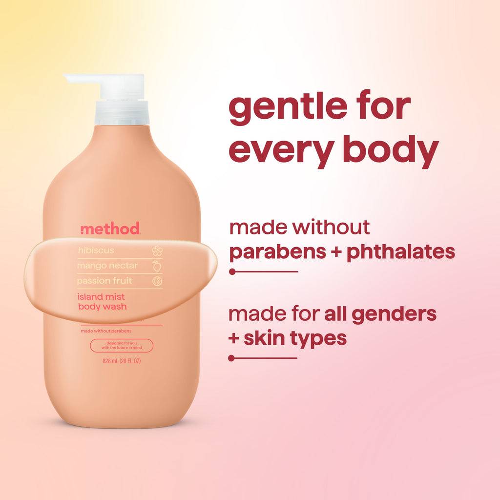 body wash - island mist. 28 fl oz