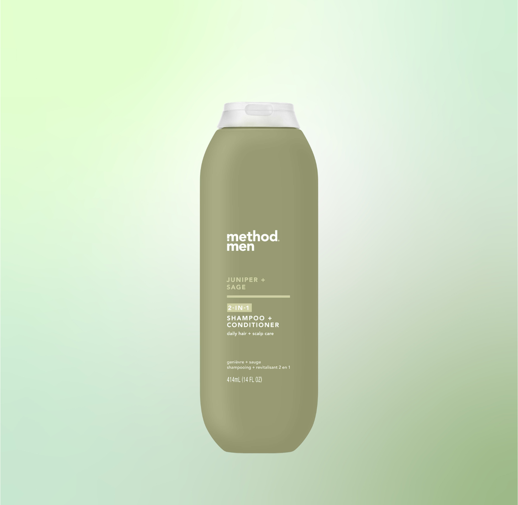 men 2-in-1 shampoo + conditioner - juniper + sage. 14 fl oz