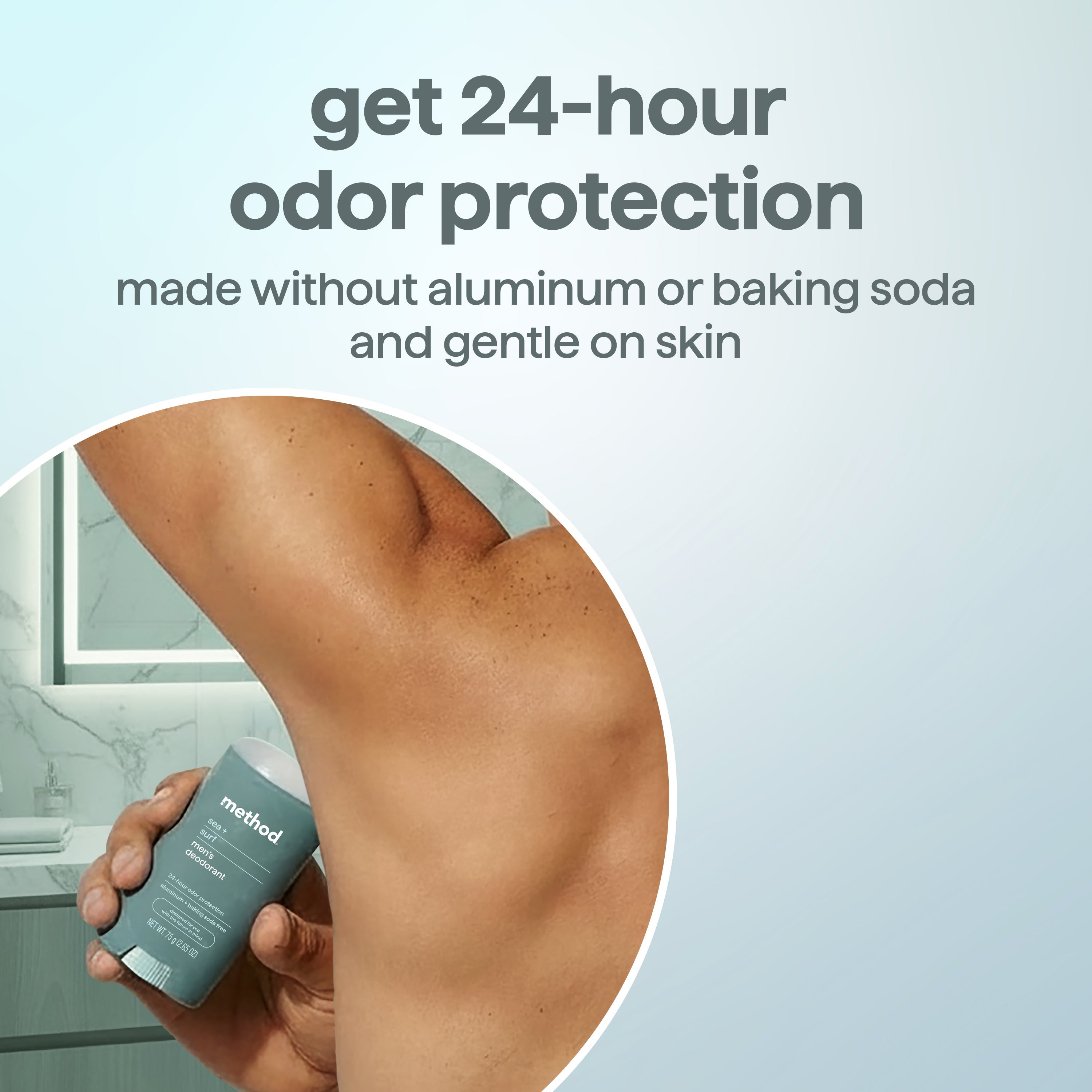 deodorant - sea + surf. 2.65 oz