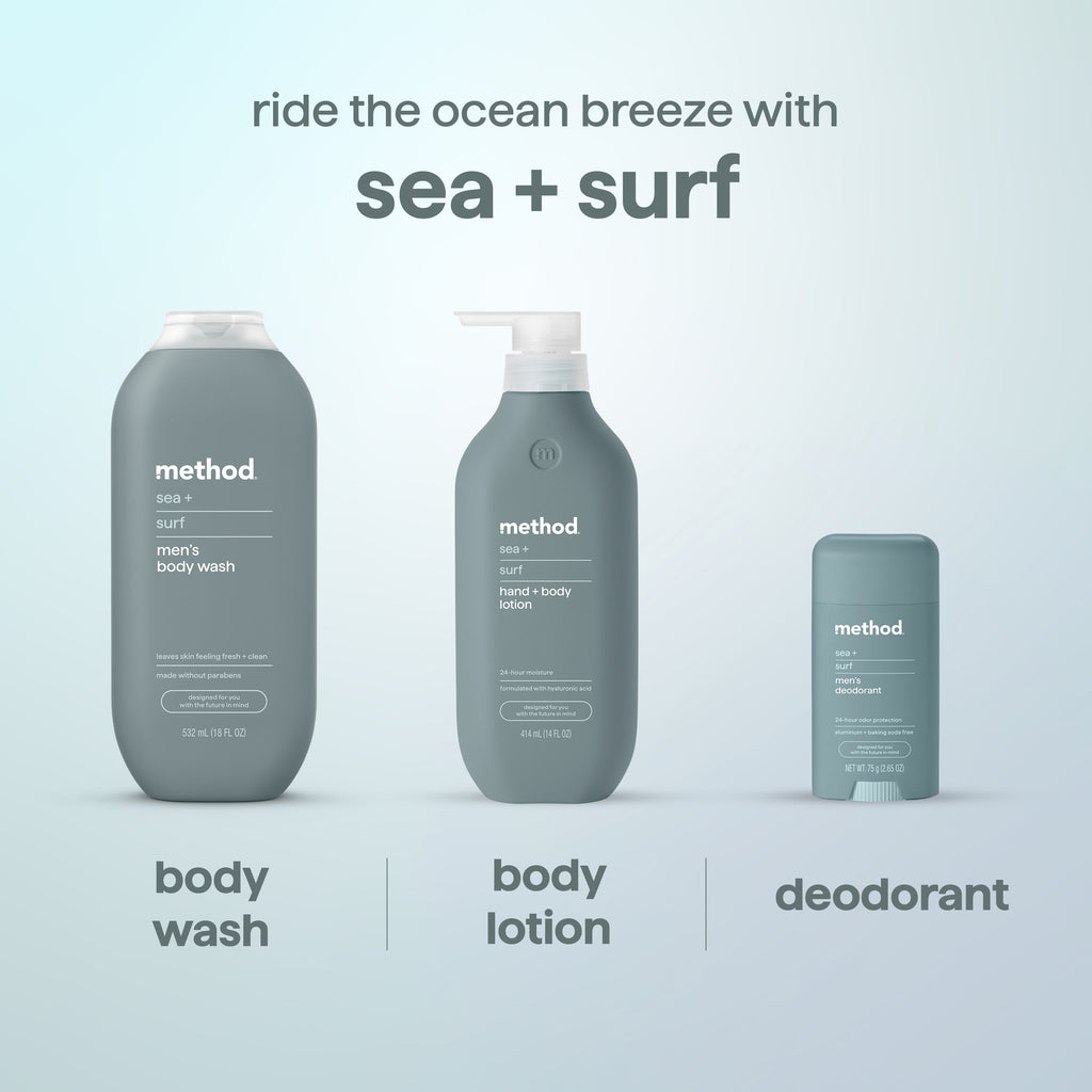 deodorant - sea + surf. 2.65 oz