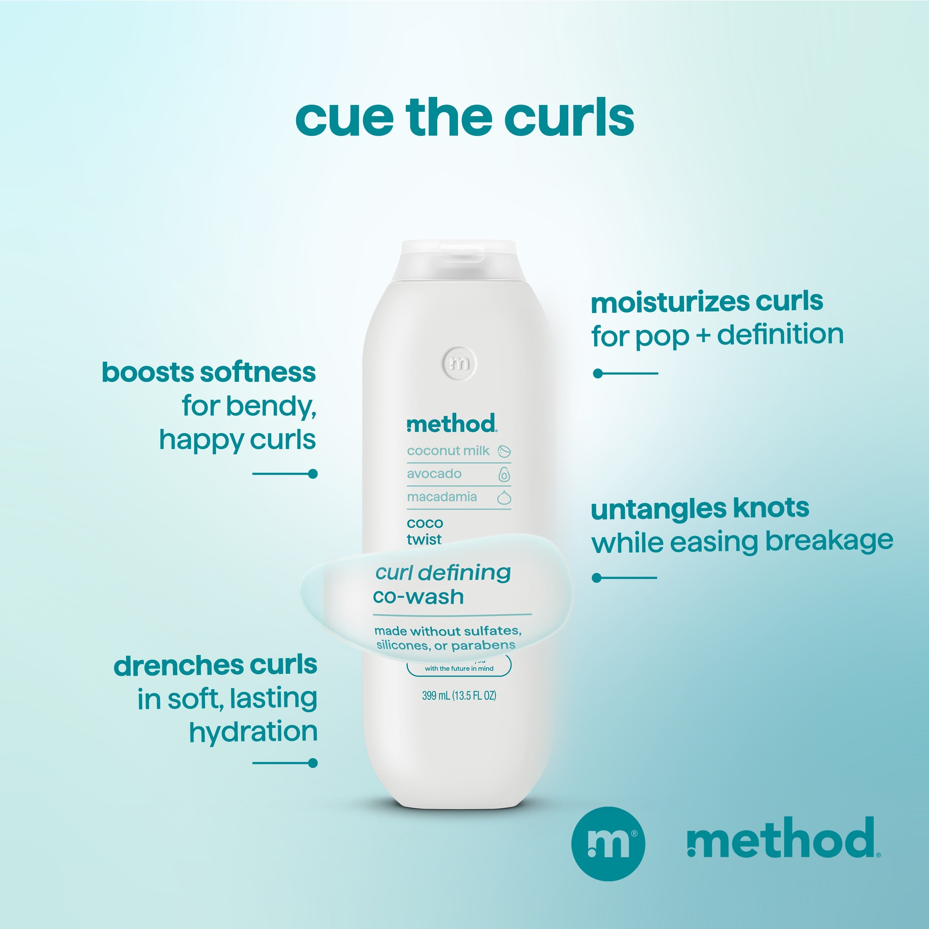curl defining co-wash - coco twist. 13.5 fl oz