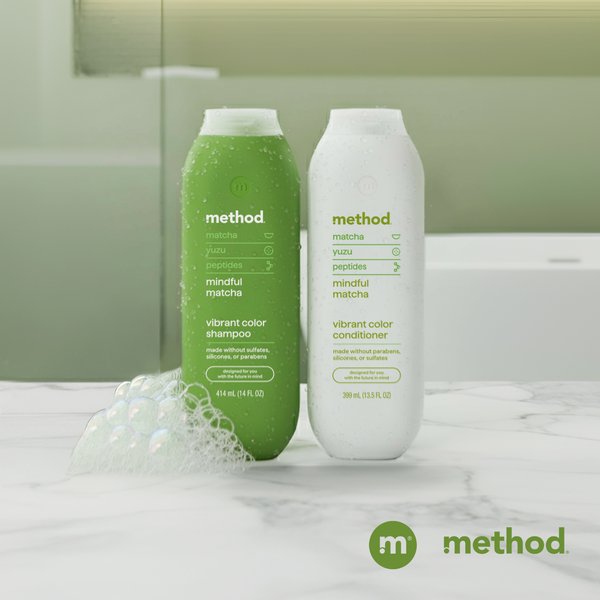 vibrant color shampoo - mindful matcha. 14 fl oz