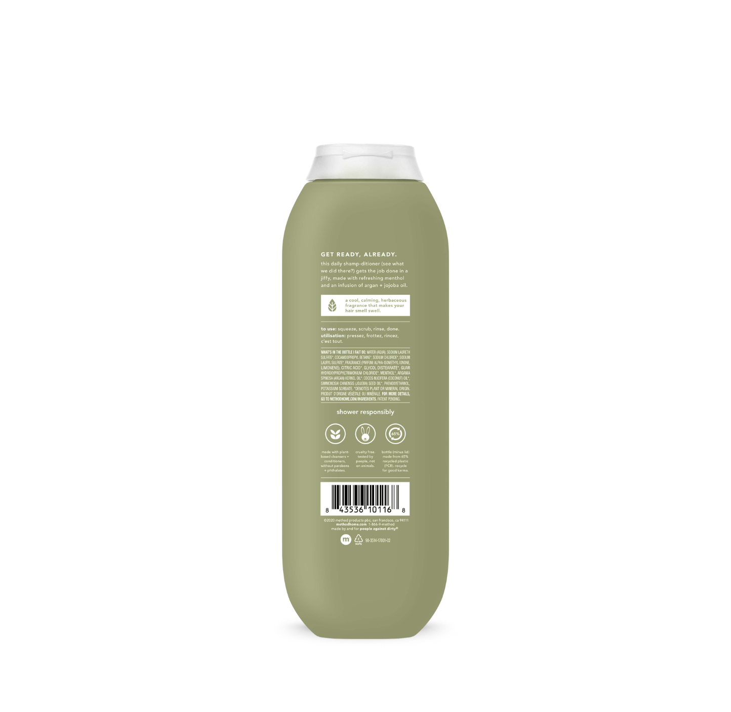 men 2-in-1 shampoo + conditioner - juniper + sage. 14 fl oz