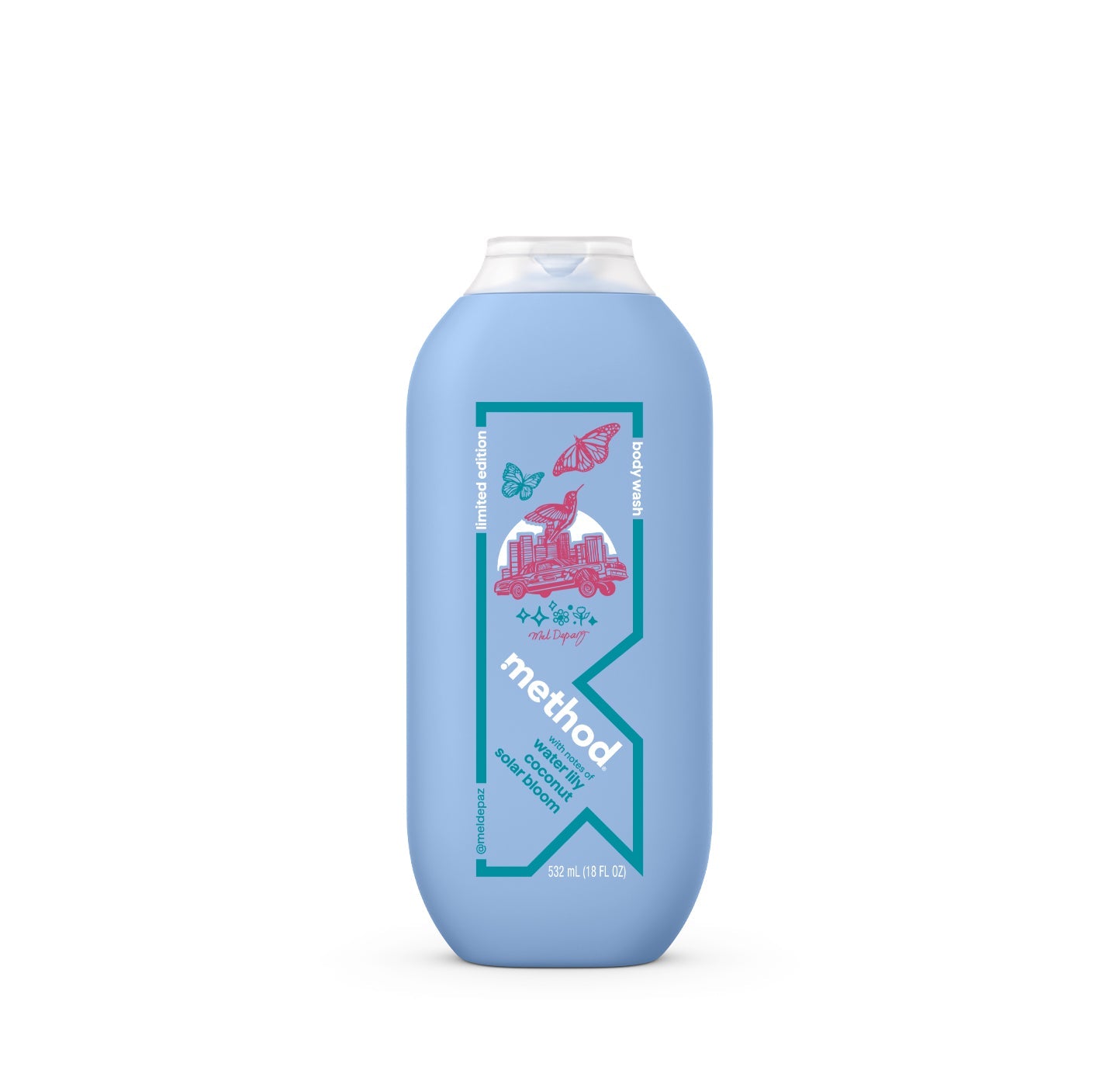 limited edition body wash. artist collection. los angeles