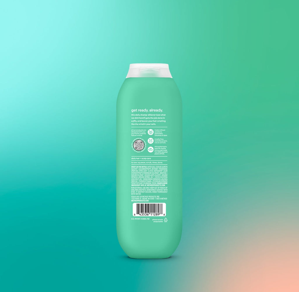 men 2-in-1 shampoo + conditioner - marine + mist. 14 fl oz