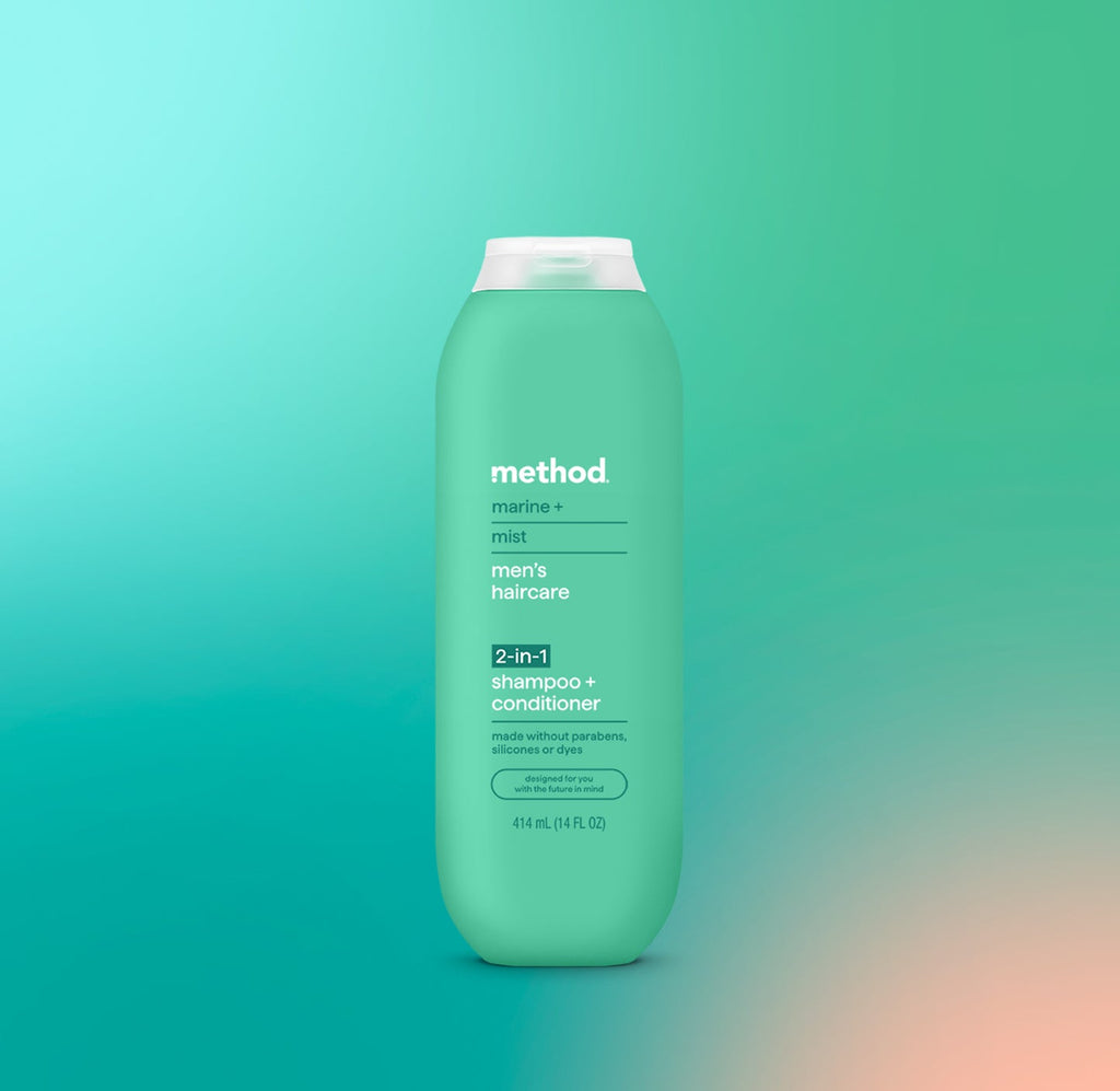 men 2-in-1 shampoo + conditioner - marine + mist. 14 fl oz