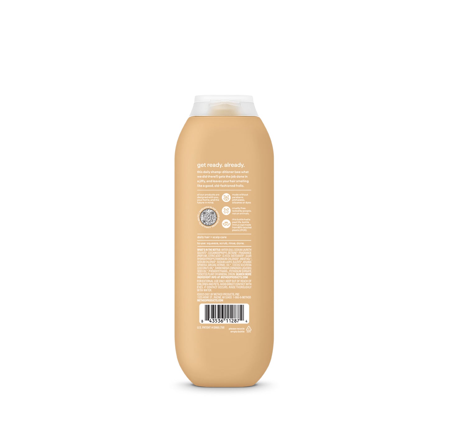 men 2-in-1 shampoo + conditioner - moss + meadow. 14 fl oz