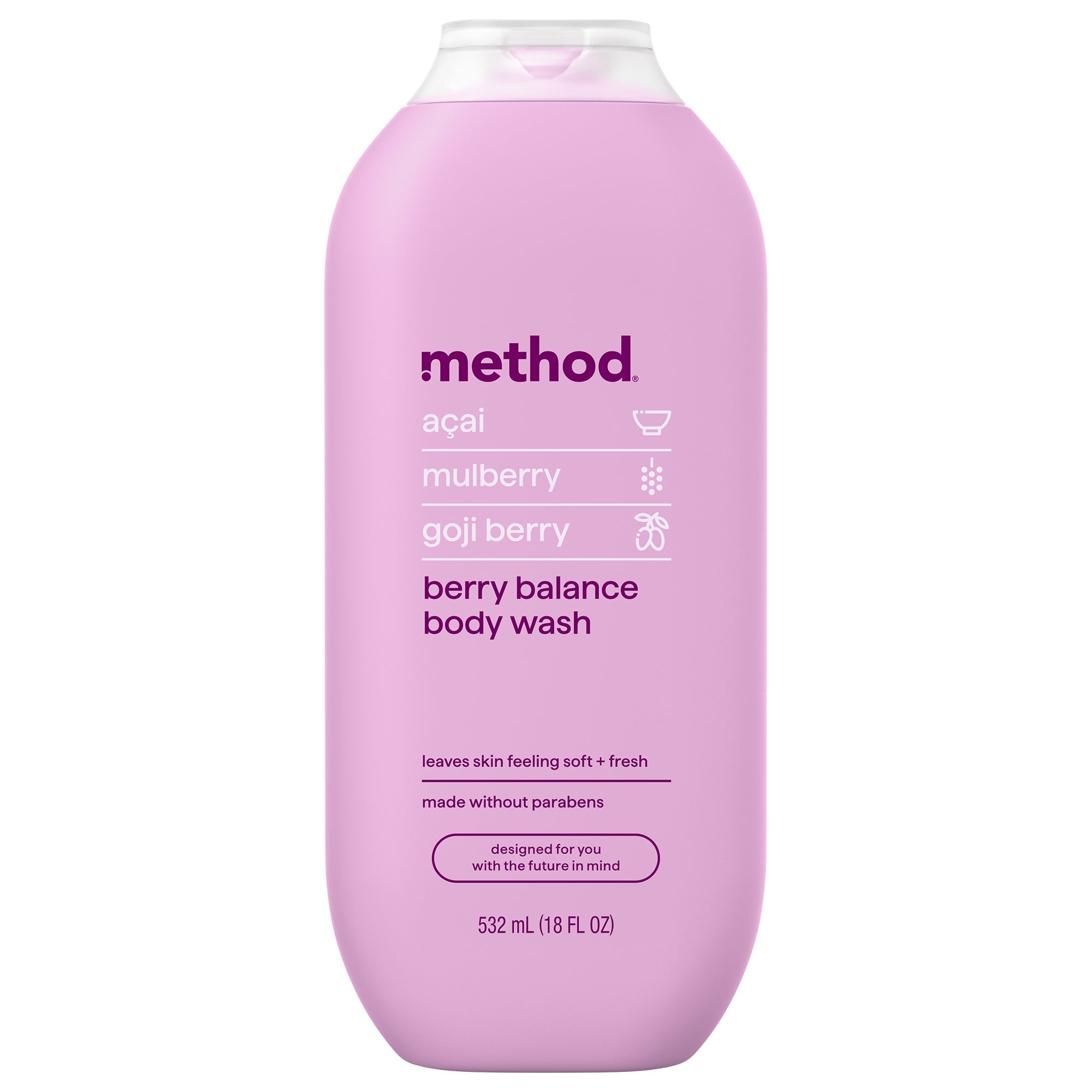 body wash - berry balance. 18 fl oz
