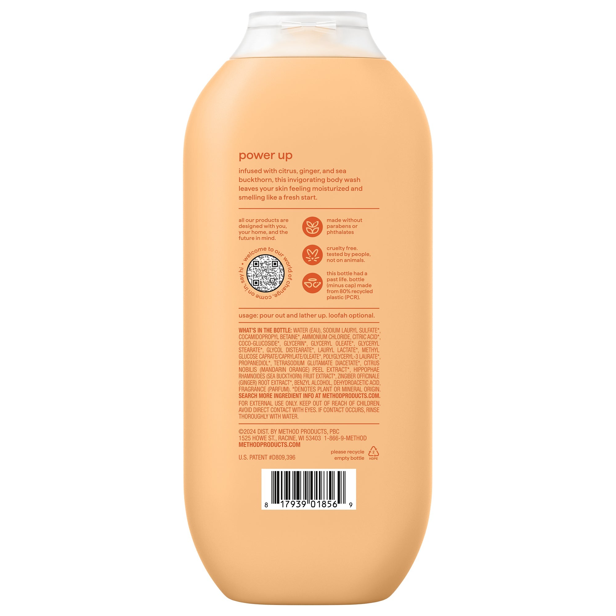 body wash - energy boost. 18 fl oz