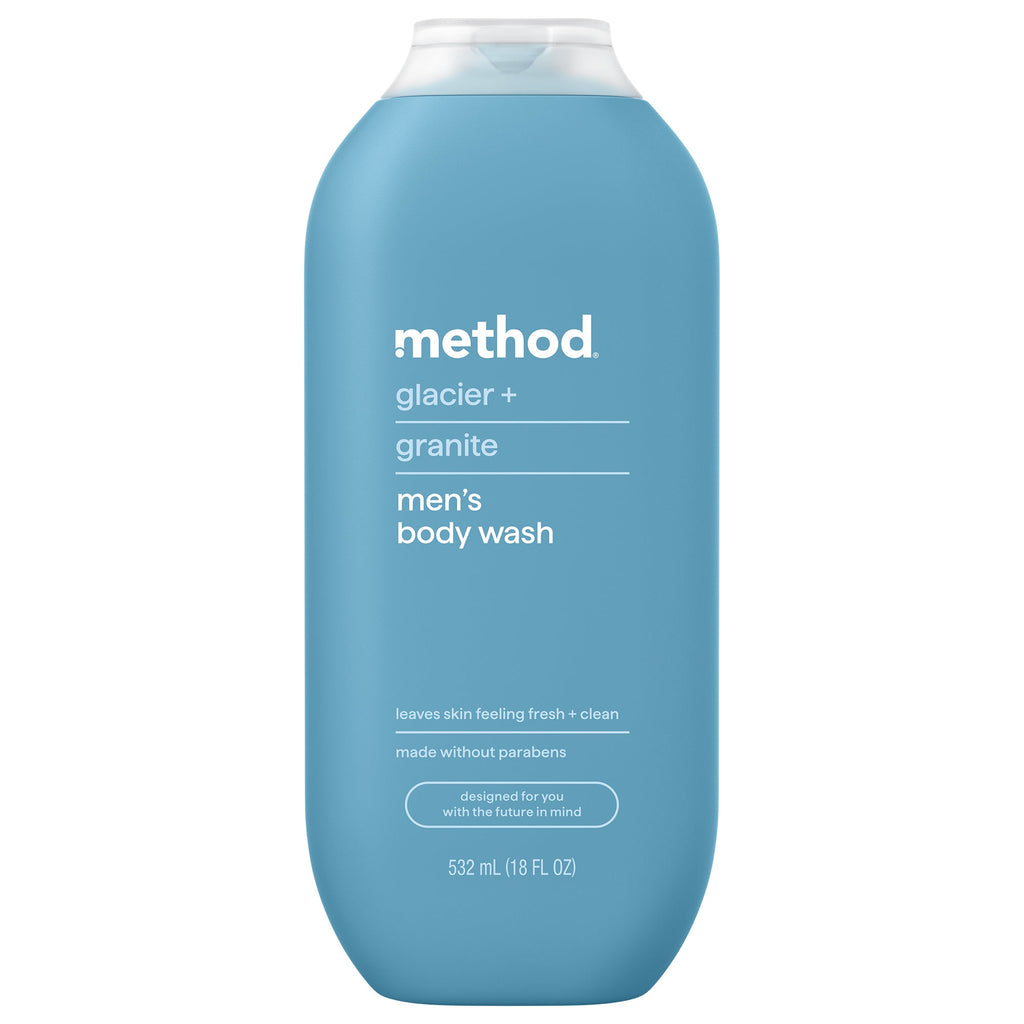 body wash - glacier + granite. 18 fl oz