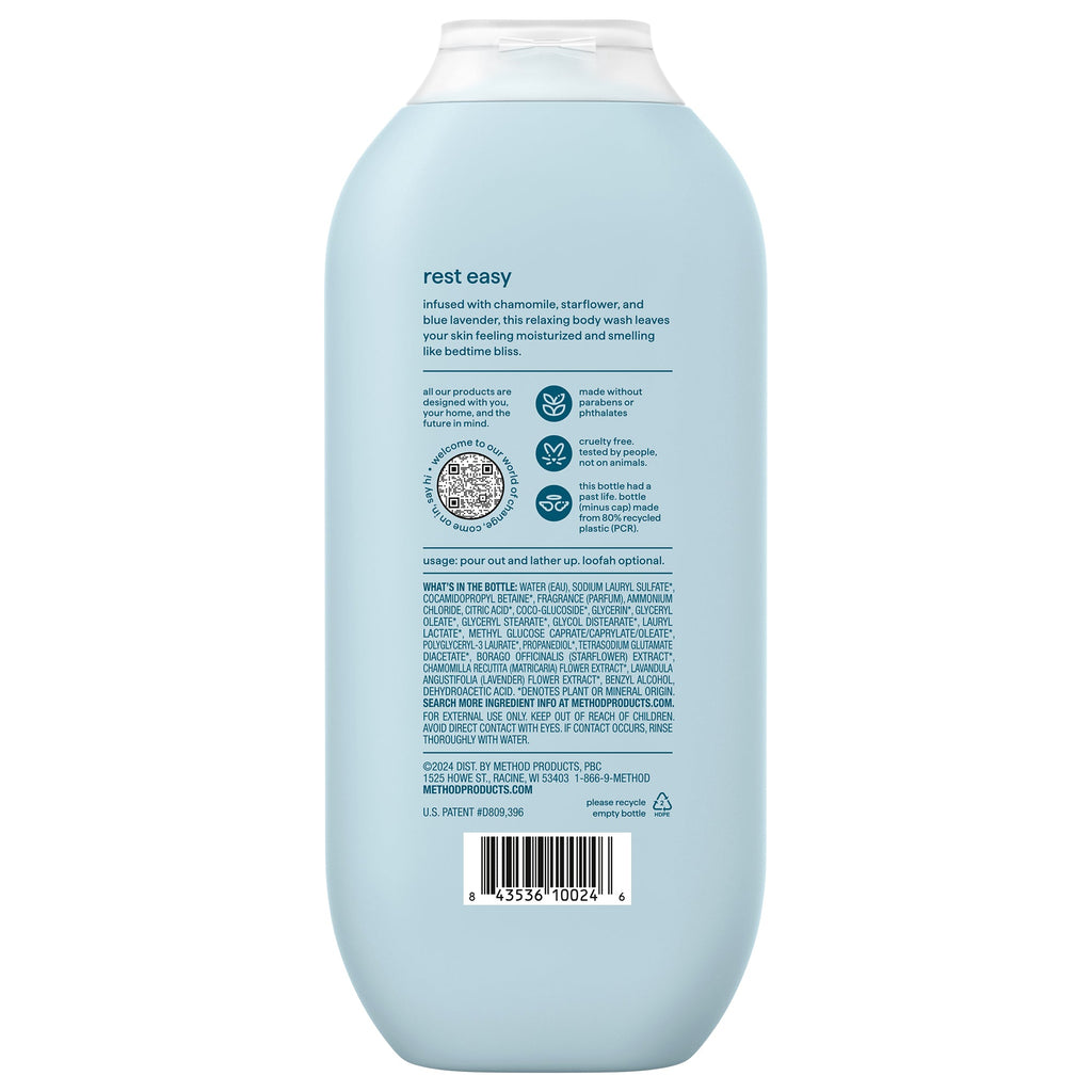 body wash - wind down. 18 fl oz