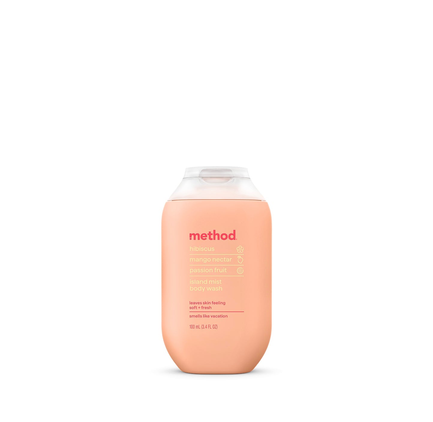 body wash - island mist. 3.4 fl oz